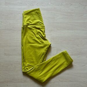 Lime Green Lululemon Align Leggings